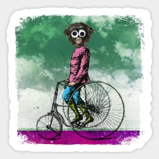 THE SIMIAN VELOCIPEDE Sticker